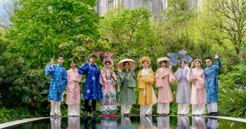 Lan tỏa Việt phục tại London - Hành trình kết nối văn hóa và niềm tự hào dân tộc giữa lòng châu Âu