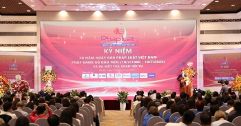Kỷ niệm 40 năm ngày Báo Pháp luật Việt Nam phát hành số đầu tiên và ra mắt tòa soạn hội tụ