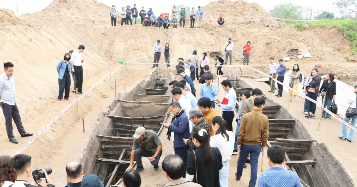 Lên phương án bảo tồn 2 thuyền cổ trên sông Dâu