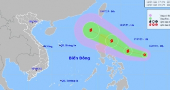 Tin mới nhất về áp thấp nhiệt đới gần Biển Đông