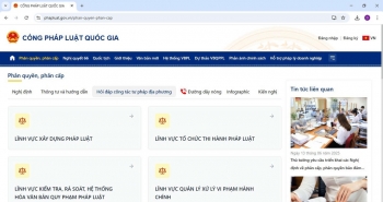 Đưa cẩm nang về công tác tư pháp tại chính quyền địa phương 2 cấp lên Cổng Pháp luật Quốc gia