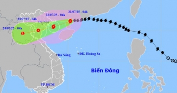 Bão số 3 chỉ cách Quảng Ninh - Hải Phòng  hơn 200km