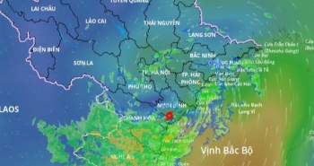 Báo số 3 giật cấp 10 trên khu vực Ninh Bình - Thanh Hoá