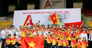Việt Nam xếp thứ nhất Giải vô địch Pencak Silat châu Á lần thứ 9