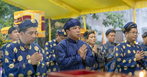 Trang nghiêm Lễ tế Đàn Âm Hồn tưởng niệm ngày Thất thủ Kinh đô năm 1885