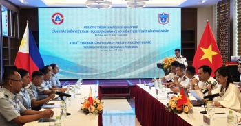 Giao lưu sĩ quan trẻ Cảnh sát biển Việt Nam và Lực lượng Bảo vệ bờ biển Philippines lần thứ nhất