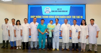 Ca ghép tim thứ 19 tại Bệnh viện Trung ương Huế được xuất viện