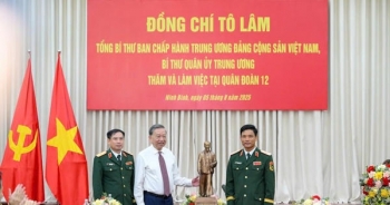 Tổng Bí thư Tô Lâm thăm và làm việc tại Quân đoàn 12