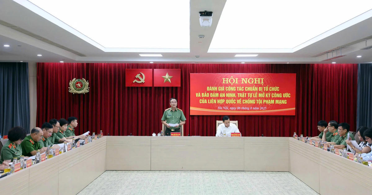 Bảo đảm an ninh, an toàn tuyệt đối Lễ mở ký Công ước về chống tội phạm mạng