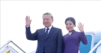 Tổng Bí thư Tô Lâm và Phu nhân kết thúc tốt đẹp chuyến thăm cấp Nhà nước tới Hàn Quốc