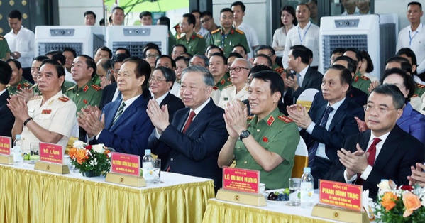 Khánh thành công trình trụ sở Bộ Công an tại 96 Nguyễn Du (Hà Nội)