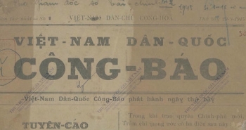 Nội dung tuyên cáo thành lập Chính phủ lâm thời Việt Nam Dân chủ Cộng hòa trên Công báo