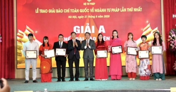 "Giải Báo chí toàn quốc về ngành Tư pháp lần thứ Nhất": Lan tỏa những giá trị tốt đẹp mà Bộ, Ngành Tư pháp đã đóng góp cho xã hội