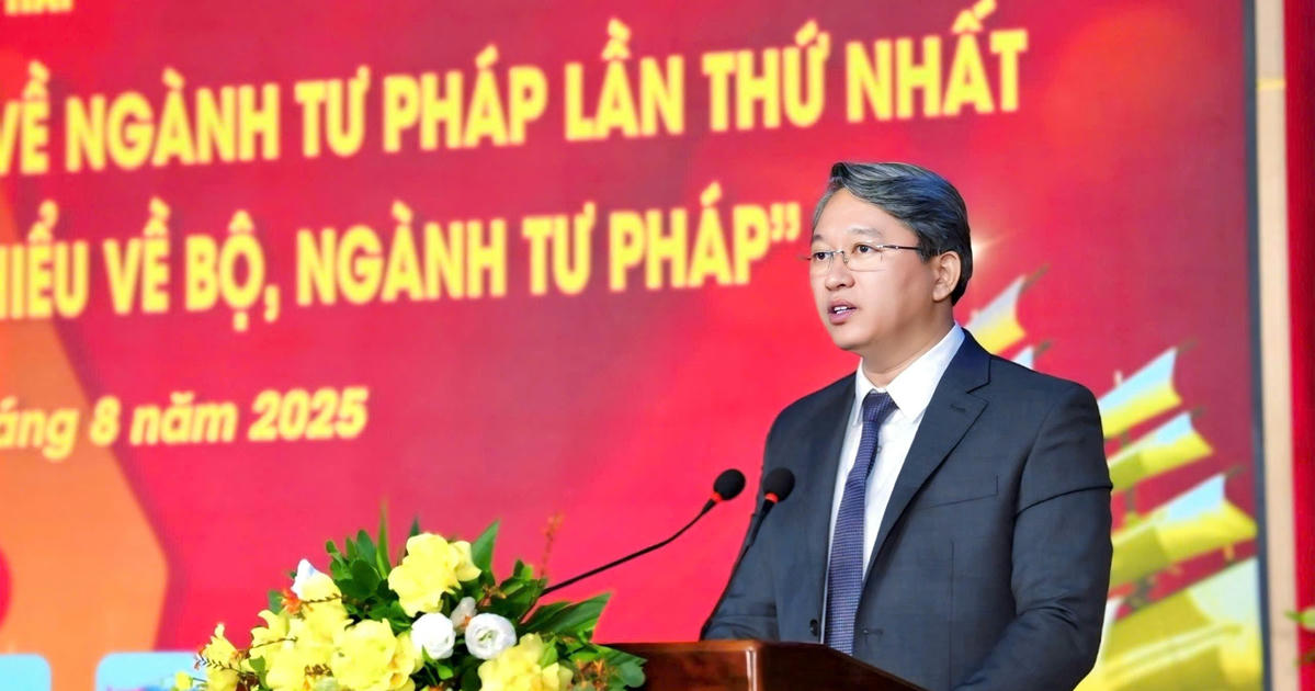 Bộ trưởng Bộ Tư pháp phát động Giải báo chí toàn quốc ngành Tư pháp lần thứ hai