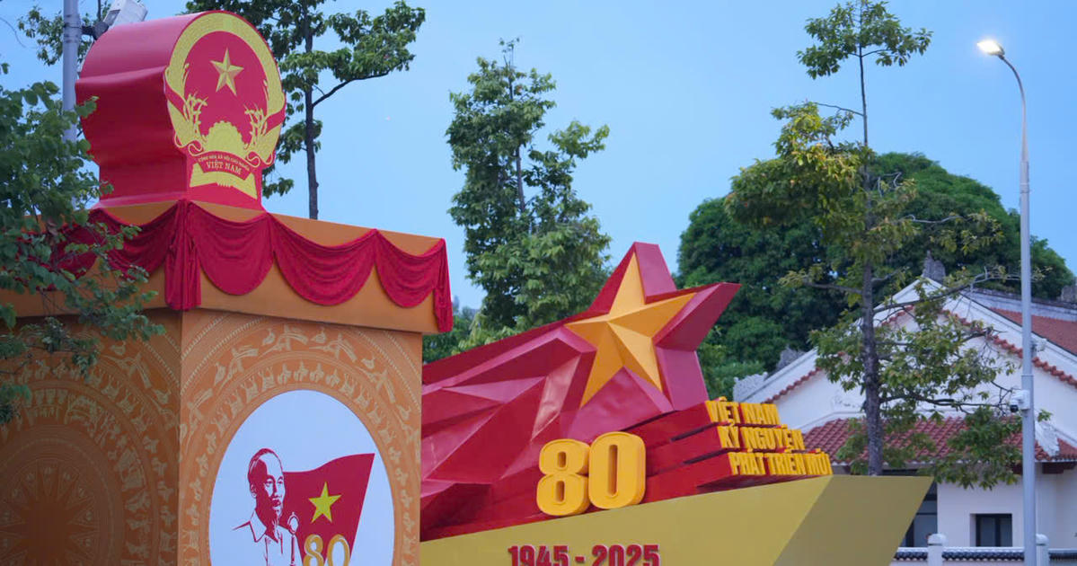 Khối Nghi trượng – Biểu tượng thiêng liêng mở màn hành trình tri ân và tự hào dân tộc