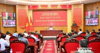 Thủ tướng Phạm Minh Chính chỉ đạo công tác phòng, chống bão số 5 tại Sở Chỉ huy tiền phương ở Nghệ An