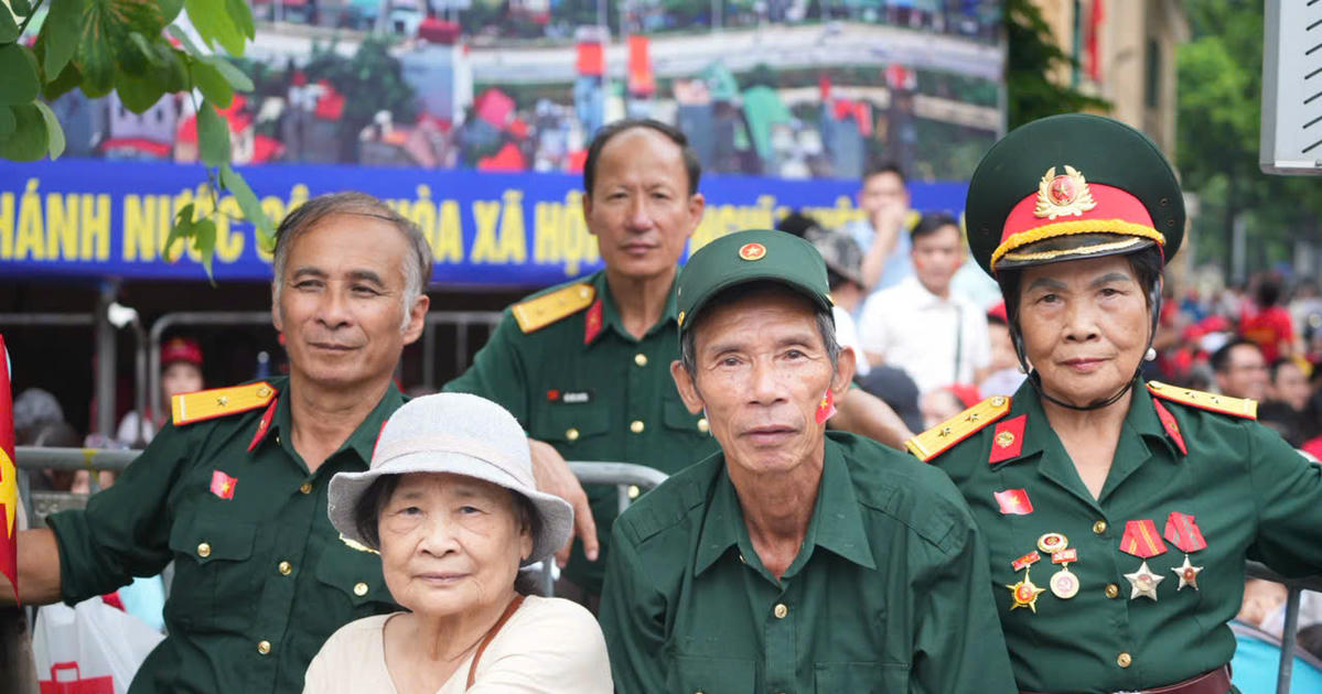 Niềm tự hào của những người lính năm xưa trong không khí ngày Tết Độc lập