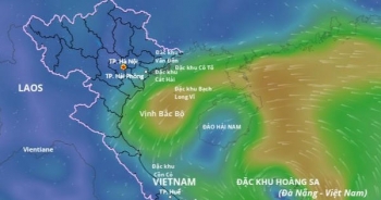 Áp thấp nhiệt đới chỉ cách tỉnh Quảng Trị 590km