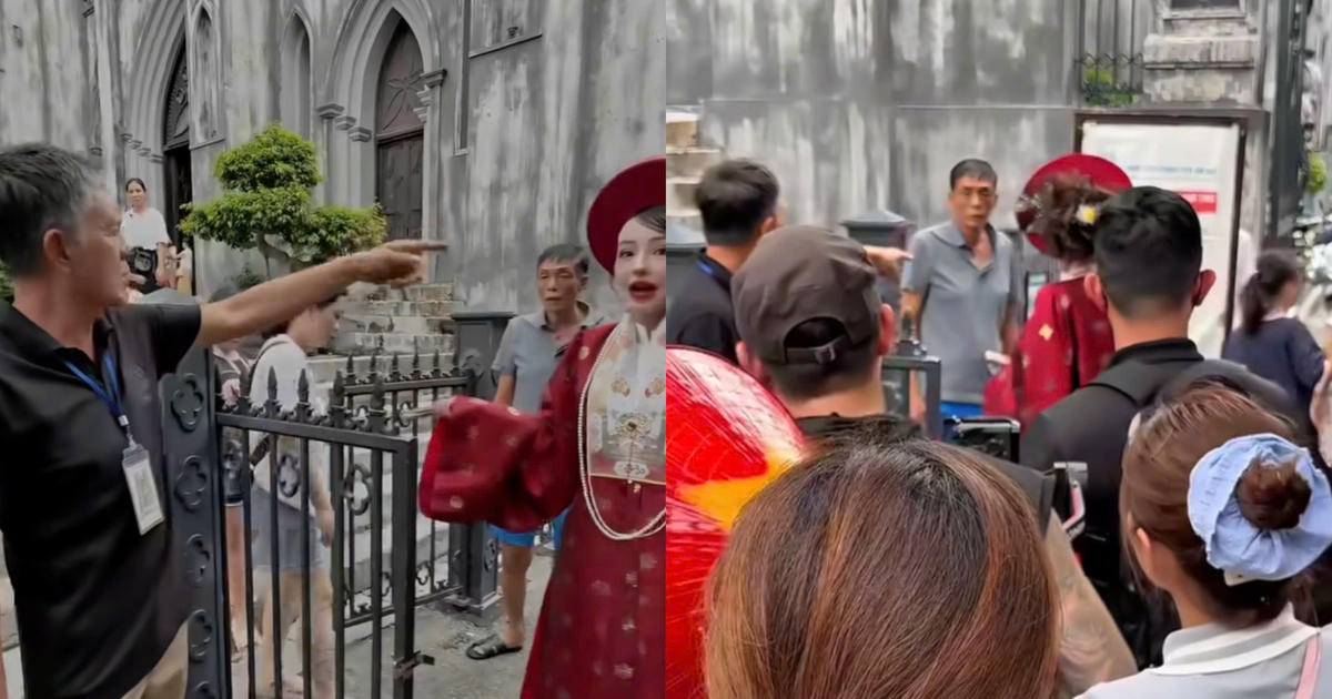 Xác minh vụ hotgirl Ngân 98 bị yêu cầu rời khỏi khu vực Nhà thờ Lớn Hà Nội