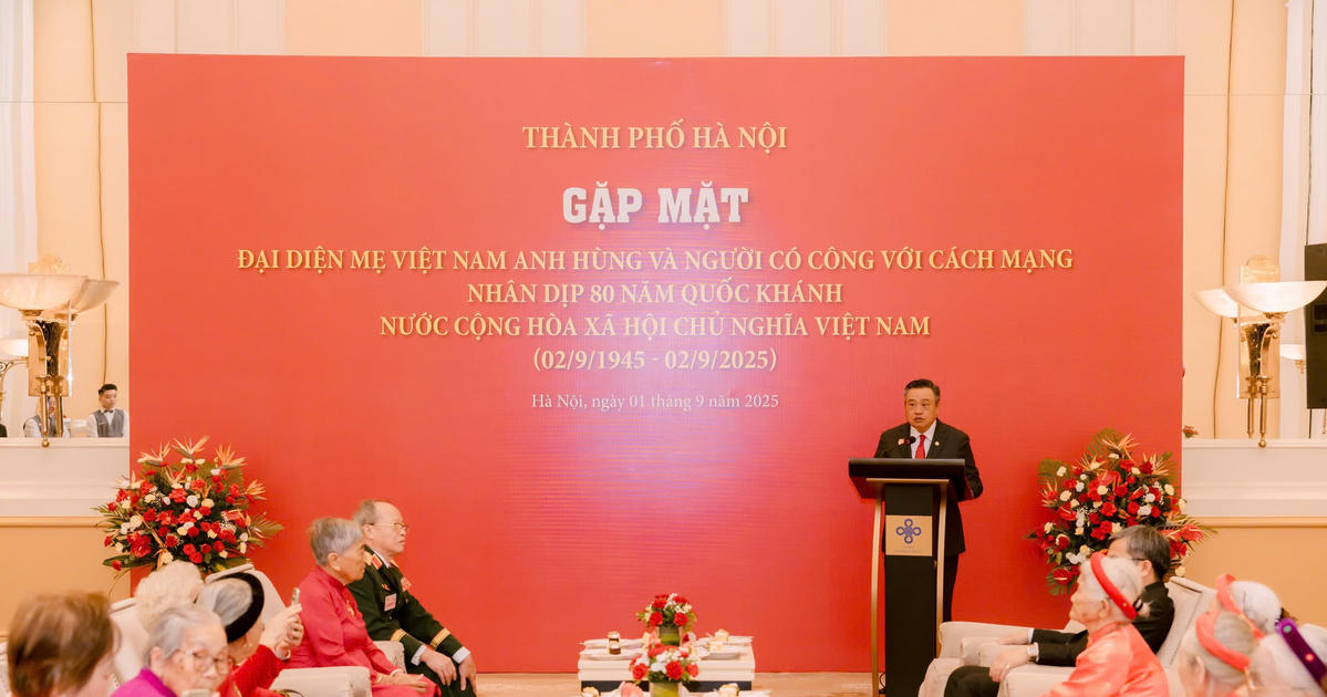 Hà Nội gặp mặt, tri ân Mẹ Việt Nam Anh hùng, Người có công với cách mạng nhân dịp 80 năm Quốc khánh 2/9