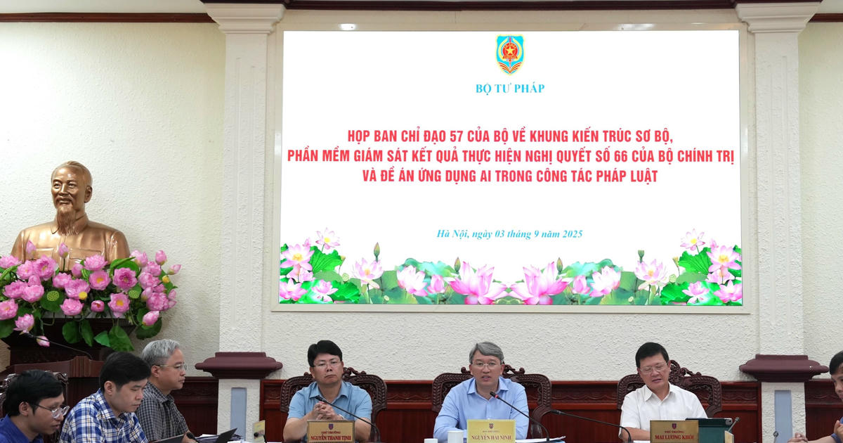 Tăng tốc chuyển đổi số trong hoạt động của Bộ Tư pháp, đáp ứng yêu cầu thực tiễn
