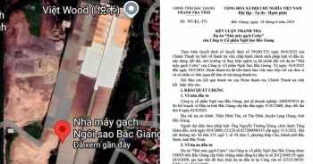 Bắc Ninh: Kết luận về một số vi phạm của Công ty CP Ngôi sao Bắc Giang