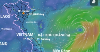 Trong tối và đêm 6/9 áp thấp nhiệt đới sẽ mạnh lên thành bão