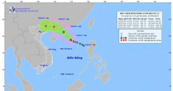 Bão số 7 giật cấp 11, hướng vào Quảng Đông, Trung Quốc
