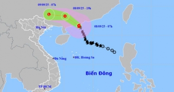 Đề phòng dông lốc, gió giật mạnh do bão số 7