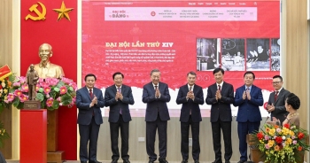 Tổng Bí thư Tô Lâm dự lễ ra mắt Trang thông tin điện tử "Đảng Cộng sản Việt Nam - Đại hội XIV"