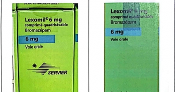 Bộ Y tế cảnh báo thuốc ngủ Lexomil 6mg giả mạo