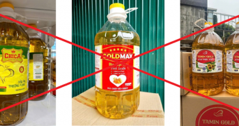 Cảnh báo dầu ăn các nhãn hiệu “Gold Max”, “Tamin Gold”, “ChiCa” là hàng giả, kém chất lượng