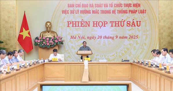 Thủ tướng Phạm Minh Chính: Yêu cầu đạt 3 mục tiêu trong rà soát, xử lý vướng mắc trong hệ thống pháp luật