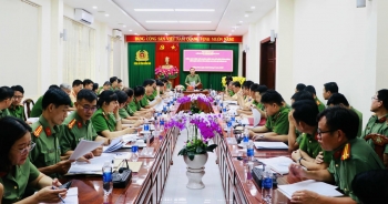 Đoàn công tác Bộ Công an làm việc với Công an tỉnh Đồng Nai
