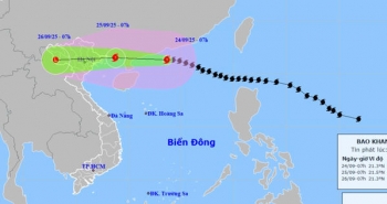 Bão số 9 đã giảm cấp