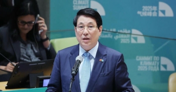 Chủ tịch nước Lương Cường phát biểu tại Hội nghị cấp cao về hành động khí hậu