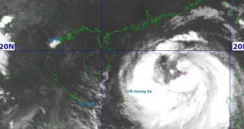 Bão số 11 cách Hoàng Sa 470km