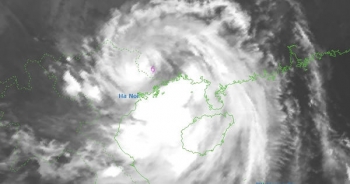 Bão số 11 đi vào Quảng Tây - Trung Quốc, hoàn lưu sau bão có thể gây mưa lớn