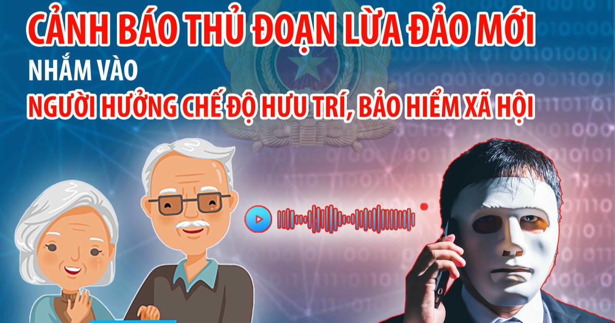 Bắc Ninh: Cảnh báo thủ đoạn lừa đảo mới nhằm vào người hưởng chế độ hưu trí, bảo hiểm xã hội