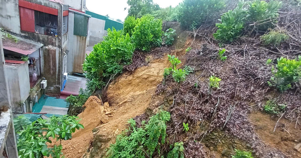 Hà Nội công bố tình huống khẩn cấp về thiên tai do sạt lở tại xã Yên Xuân