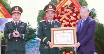 Tổng Bí thư Tô Lâm dự Lễ kỷ niệm 80 năm Ngày truyền thống LLVT Quân khu 4