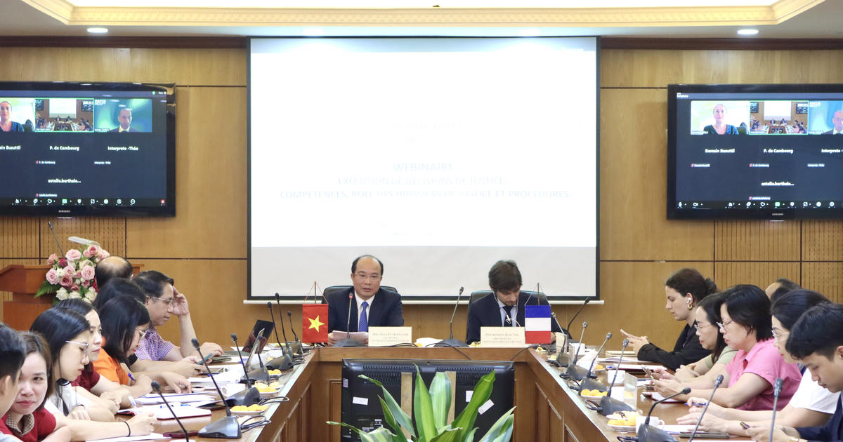 Tăng cường hợp tác Việt – Pháp trong hoàn thiện pháp luật về Thừa phát lại và thi hành án dân sự
