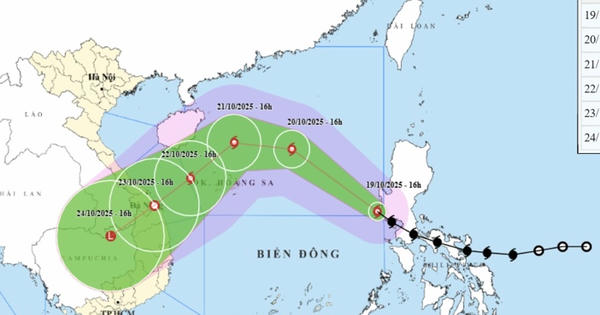 Bão Fengshen đã đi vào Biển Đông
