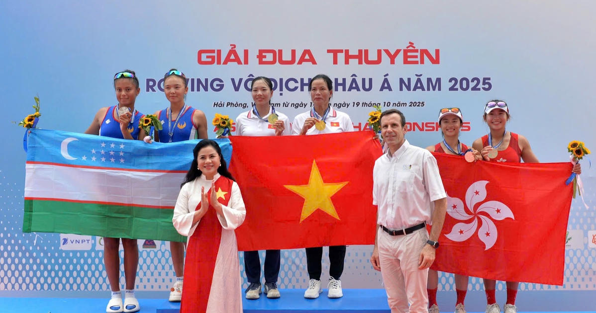 Thành tích ấn tượng của các vận động viên Đội tuyển Việt Nam tại Giải Đua thuyền Rowing Vô địch châu Á 2025
