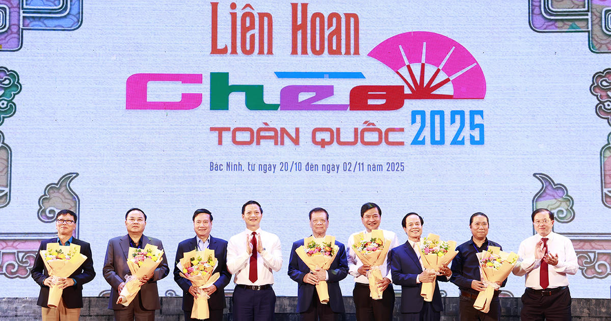 Khai mạc Liên hoan Chèo toàn quốc năm 2025: Tôn vinh giá trị nghệ thuật truyền thống