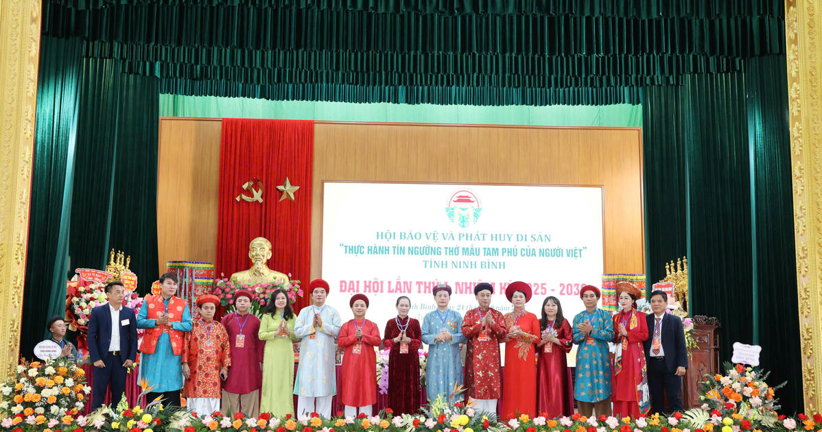 Đại hội lần thứ I Hội Bảo vệ và phát huy di sản “Thực hành Tín ngưỡng thờ Mẫu Tam phủ của người Việt”