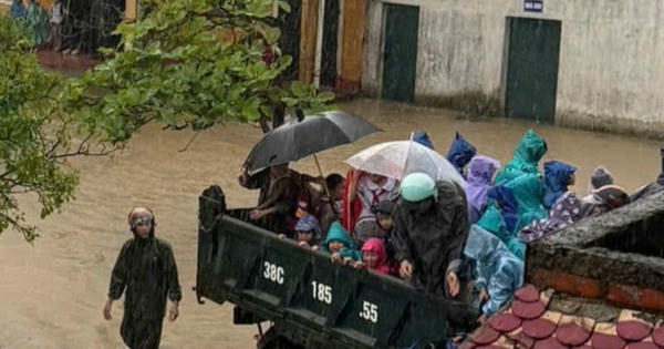 Hà Tĩnh mưa lớn, xả tràn hồ chứa, nhiều nơi có nguy cơ ngập lụt