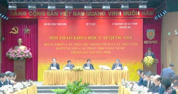 Khai mạc Hội thảo khoa học cấp quốc gia “Hoàn thiện cấu trúc hệ thống pháp luật Việt Nam đáp ứng yêu cầu phát triển đất nước trong kỷ nguyên mới”
