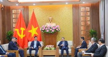 Bộ trưởng Bộ Tư pháp Nguyễn Hải Ninh tiếp Chủ tịch Cơ quan phòng, chống tham nhũng Kazakhstan