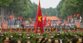 Khoảnh khắc ấn tượng trong luyện tập diễu binh, diễu hành mừng Chiến thắng 30/4